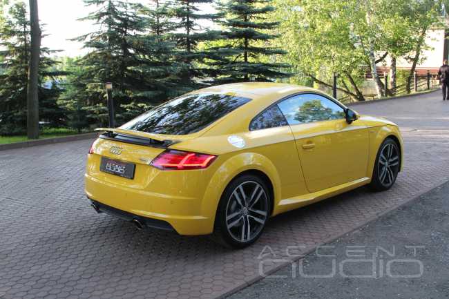 Желтый гром: Модернизация аудиосистемы в новом Audi TT quattro