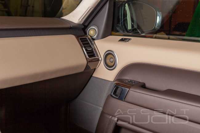 Жёлтая роскошь звука Focal KX для нового Range Rover Sport