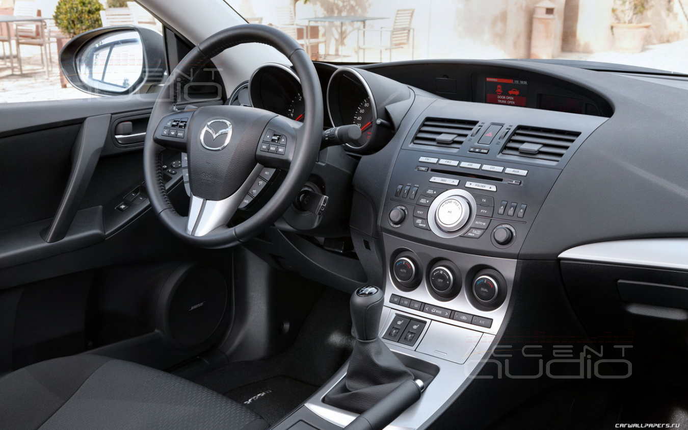 Mazda 3 NEW: только звук, ничего более.