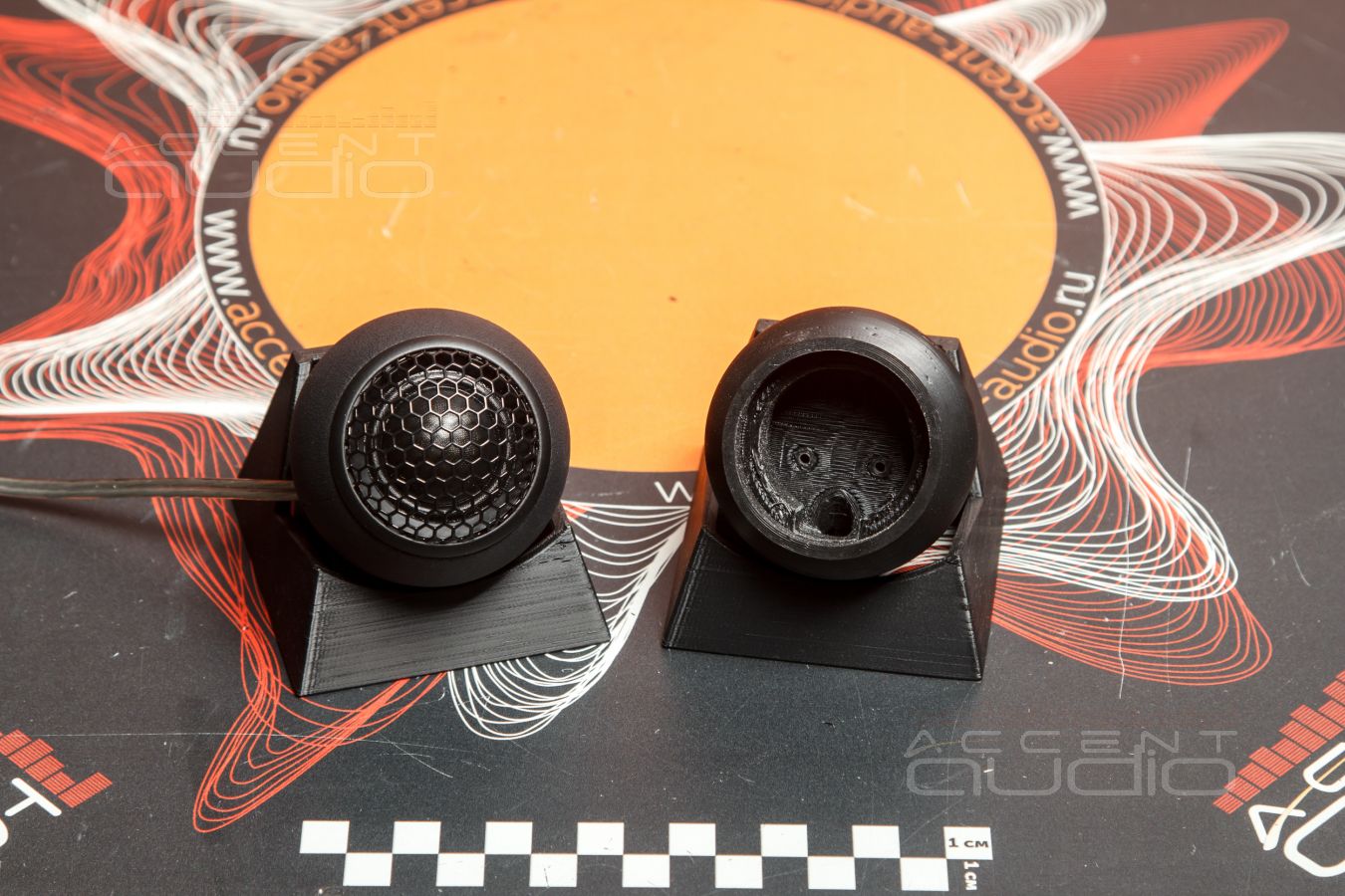 Решение: ПРАВИЛЬНОЕ размещение новых твитеров GroundZero в стойках БЕЗ подиумов