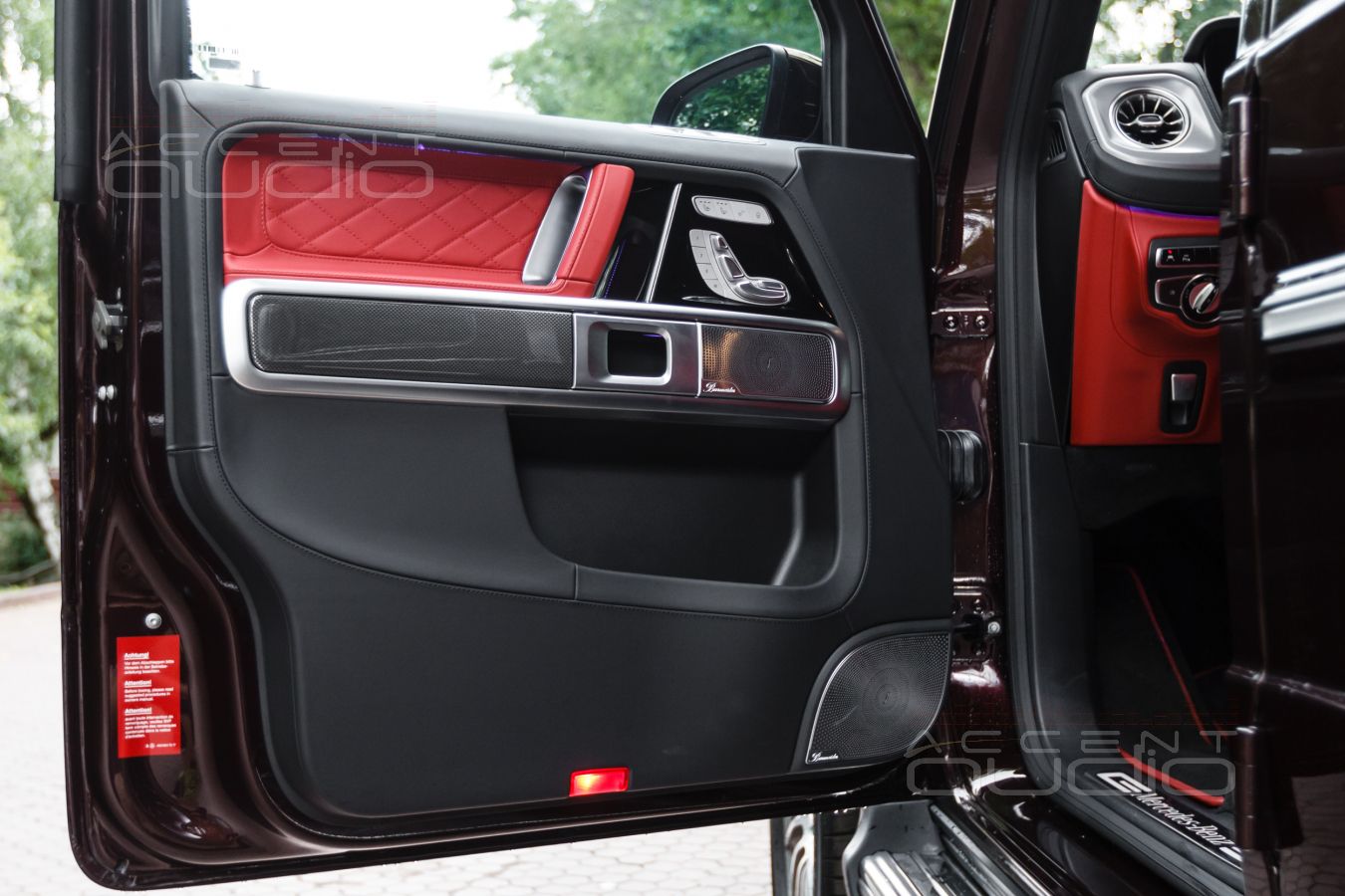 Лучшие среднечастотные динамики Brax ML3 в MB Gelandewagen и их штатная установка