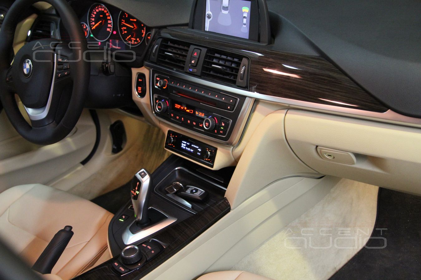 Установка Pioneer DEX-P99RS в BMW 30