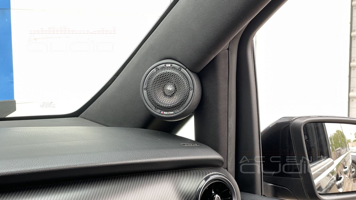 Широкополосное решение от Blam специально для Mercedes V-Class