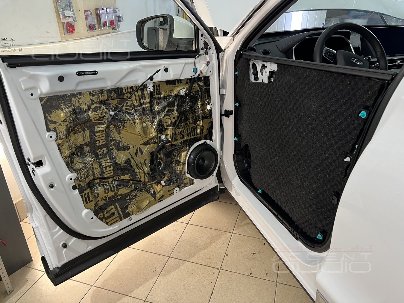 Шумоизоляция Chery Exceed и Tiggo