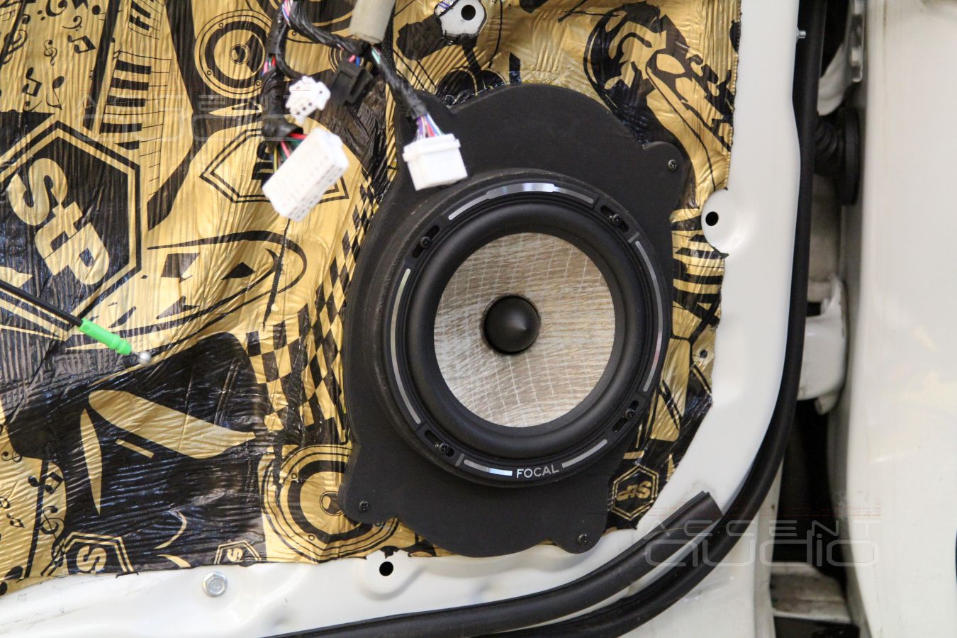 Аудиоподготовка дверей и установка мидбасов