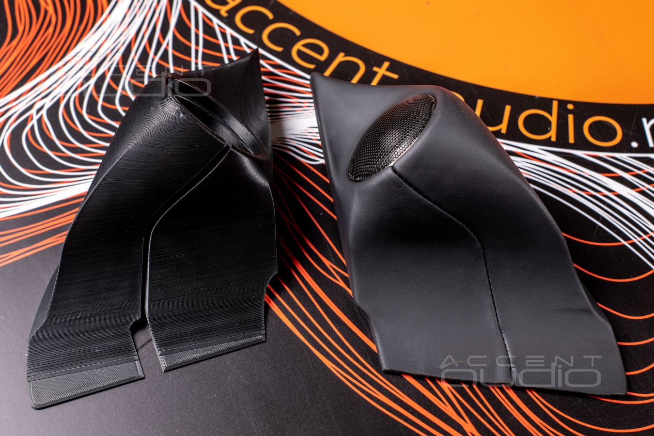 3D печать и 3D дизайн – размещение твитеров Brax ML1 в Porsche Cayenne