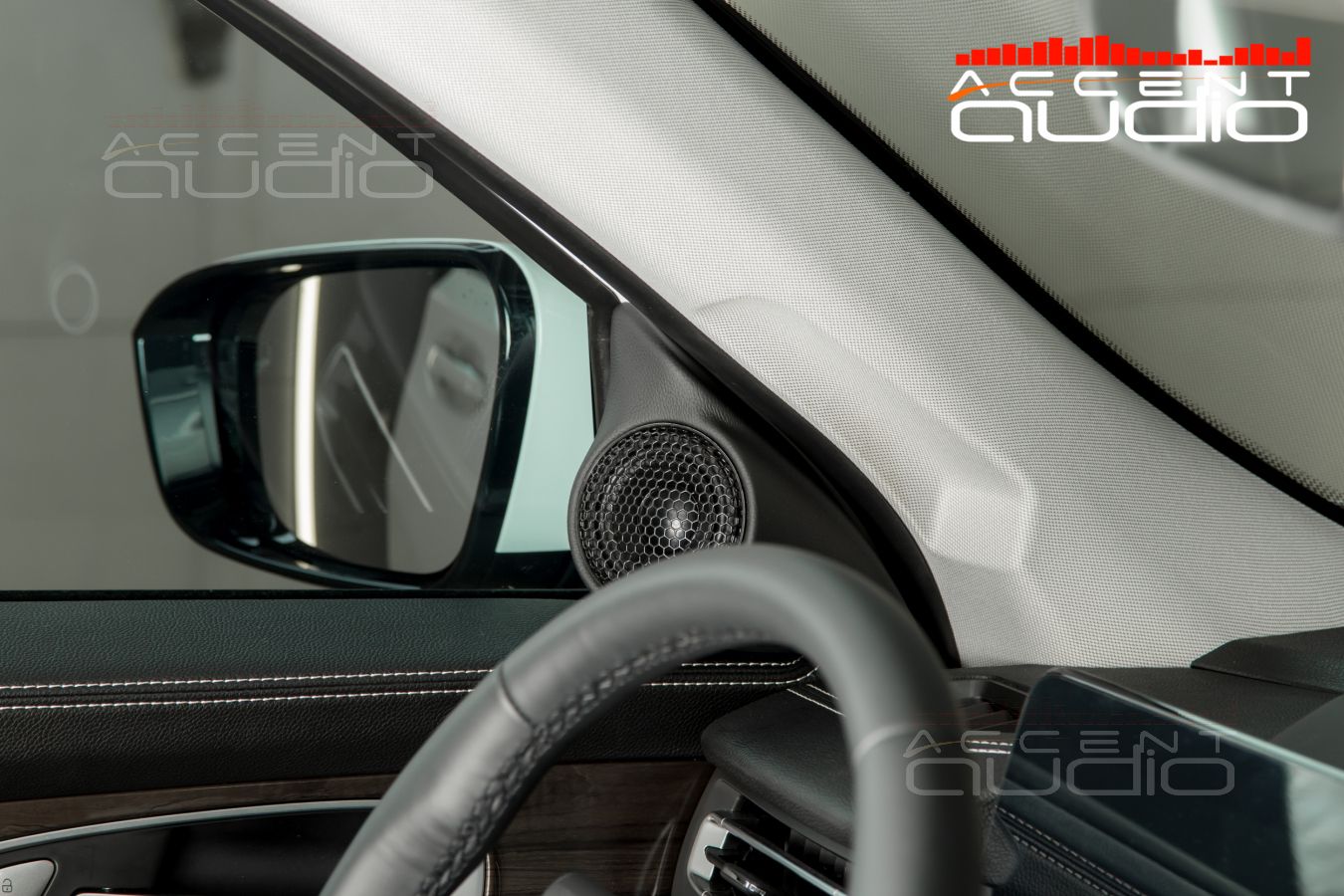 Фронтальная акустика в Exceed на широкополосных излучателях – почти трёшка !