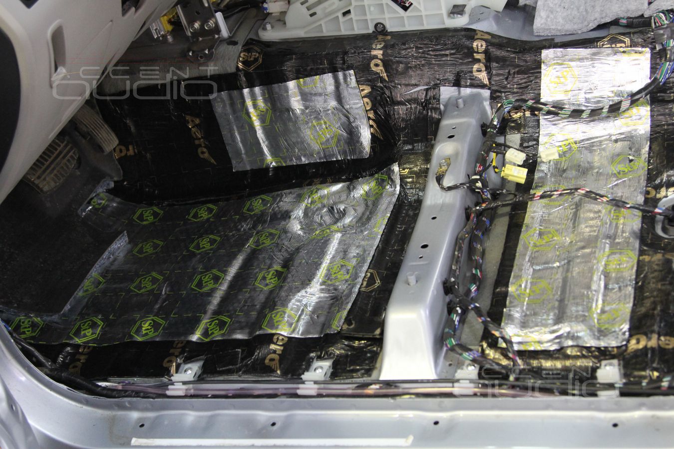 Шумоизоляция Mitsubishi Pajero Sport 2013