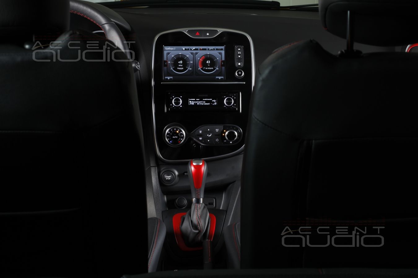 Установка магнитолы Pioneer DEH-P99RS в Renault Clio RS Sport