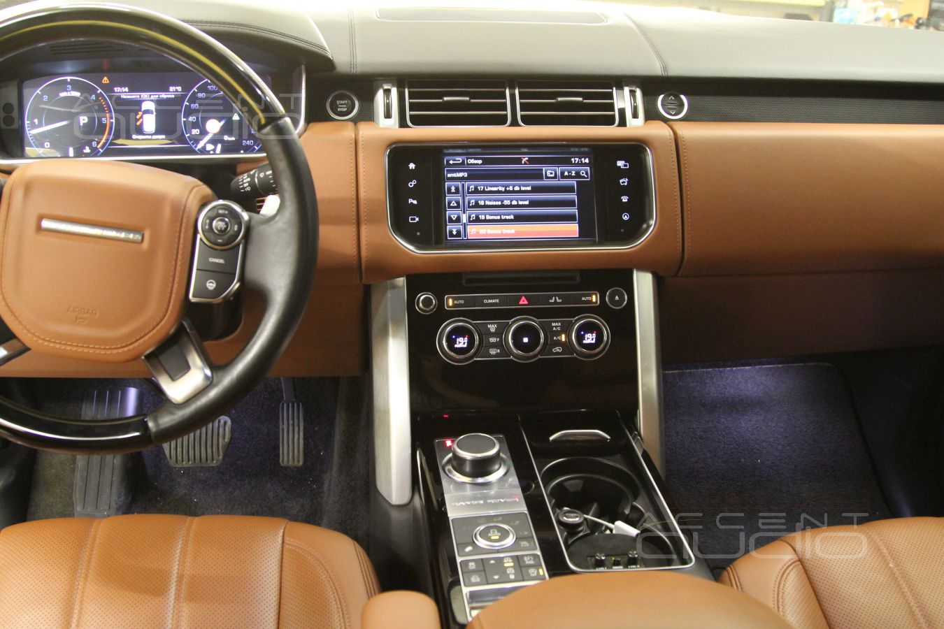 НЕ Meridian, а звук, соответствующий статусу и роскоши Range Rover Autobiography