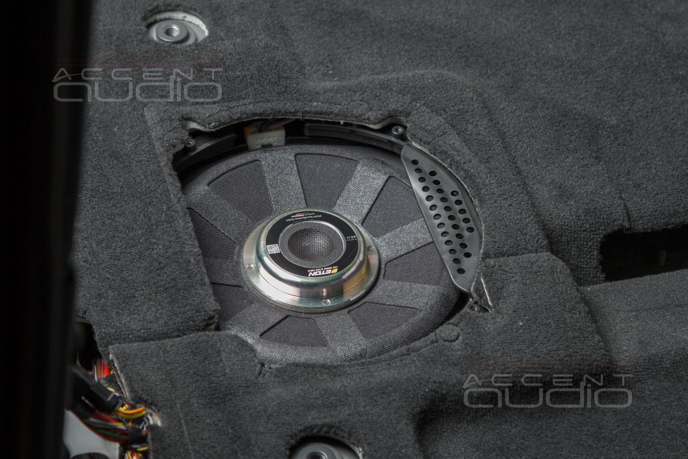 Подсидельные вуферы Eton B 195 Neo в BMW X6 III (G06)