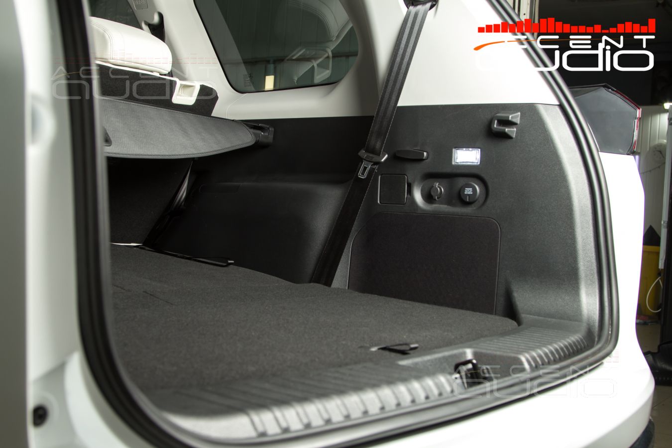 Версия исполнения встроенного сабвуфера для семиместного VX