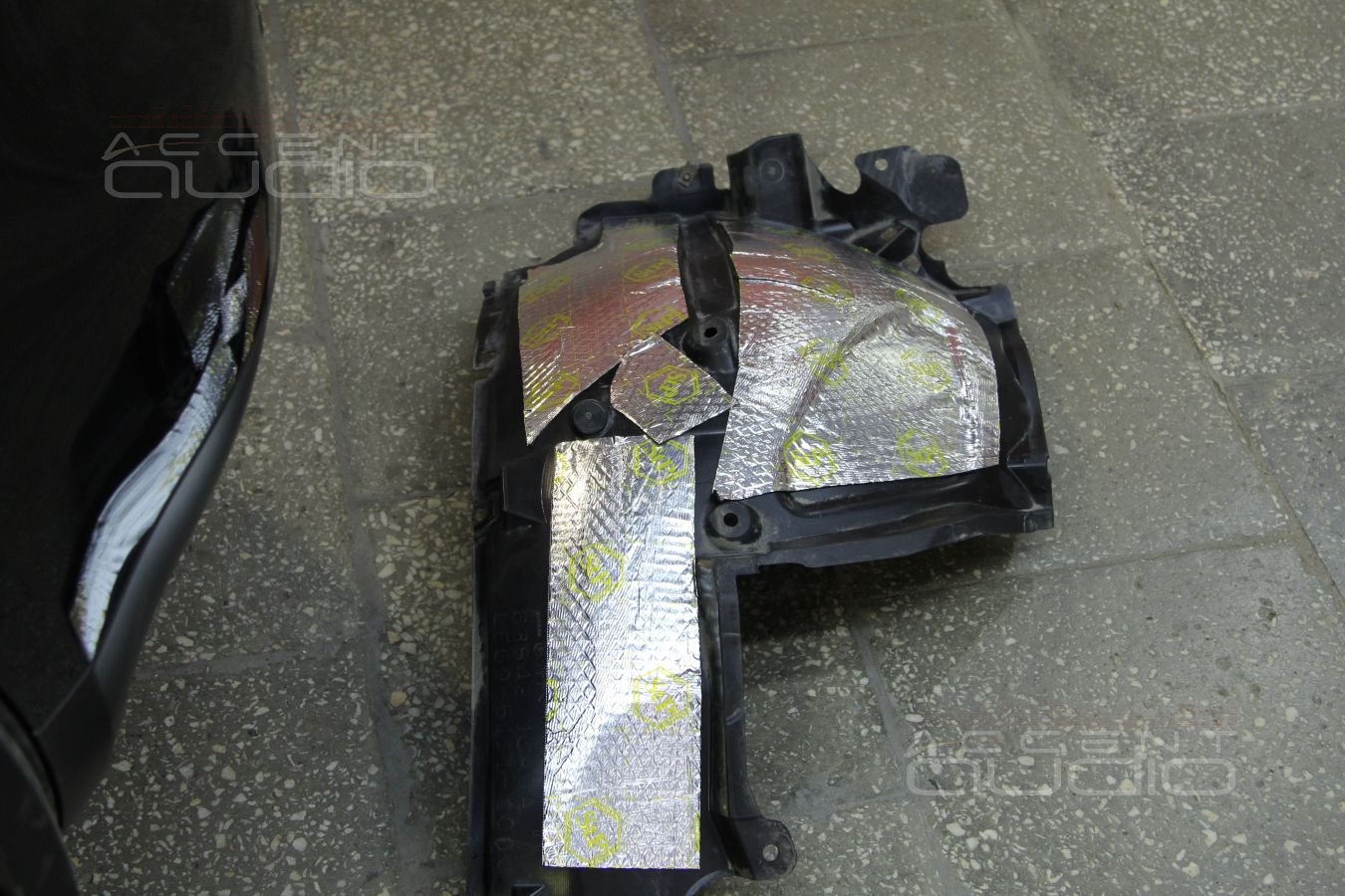 Шумоизоляция арок Infiniti FX35