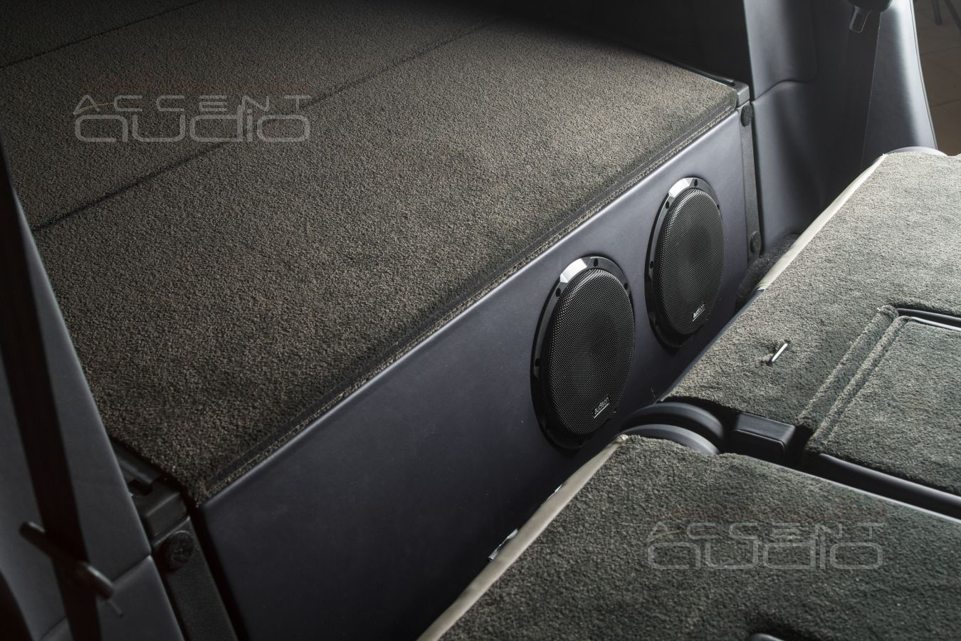 Синий, специальный, сдвоенный сабвуфер стелс для Bentley Bentayga