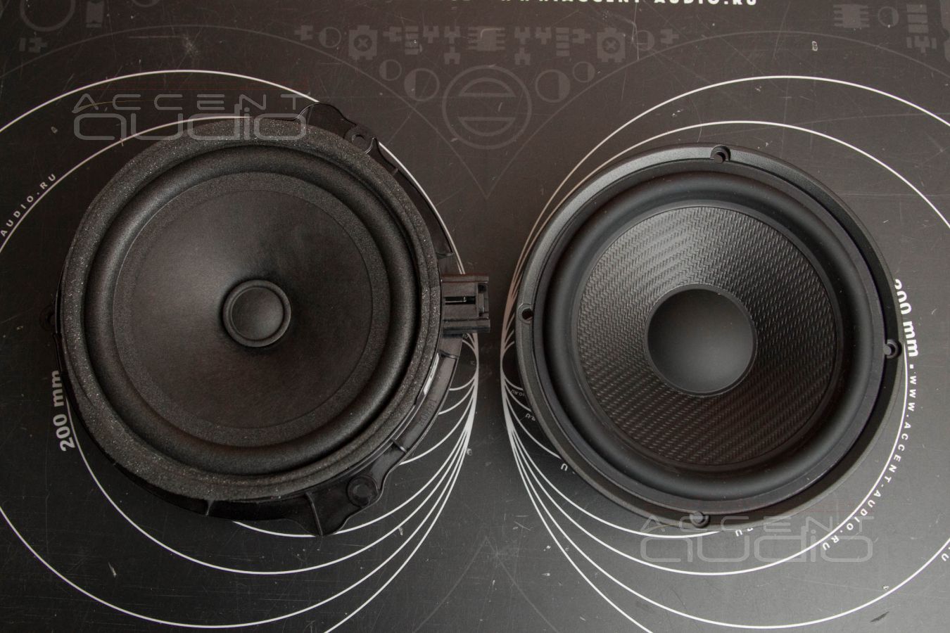 Мидбас SOAudio SO165\38 в Ford Bronco Raptor не в дверях, но штатно