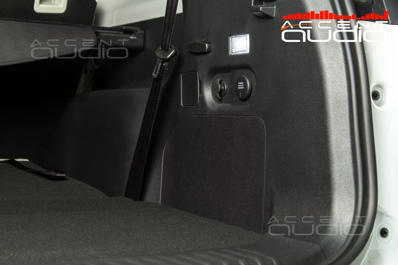 Версия исполнения встроенного сабвуфера для семиместного VX