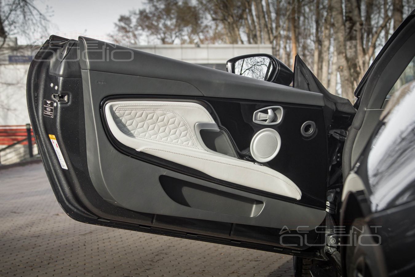 Среднечастотные немцы Eton Graphit в Aston Martin DBS
