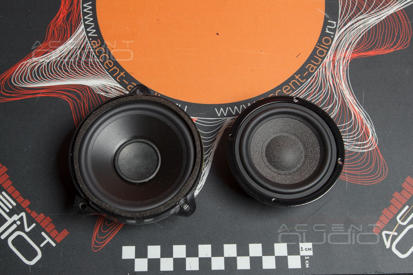 Среднечастотные излучатели Brax ML3 штатно в передних и в задних дверях Range Rover