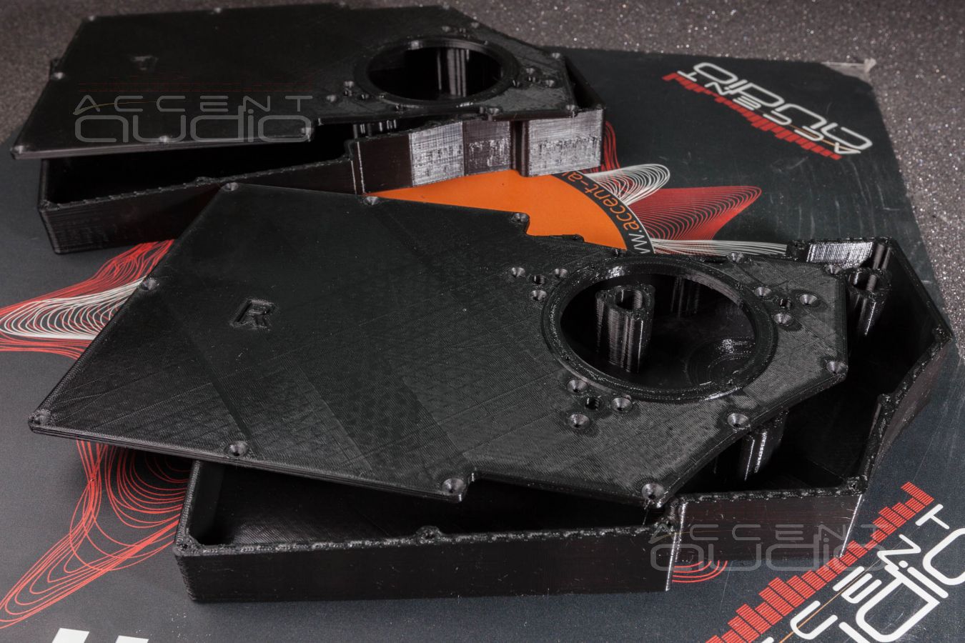 Установка среднечастотных Brax ML3, 3D печать объёмов и оригинальные крепления