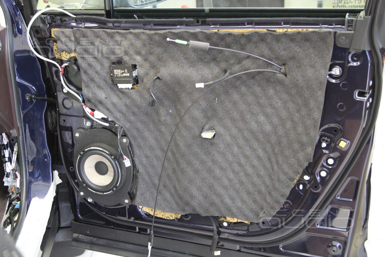 Мидбасы: Установка фронтальной акустики Focal Performance PS165F3 в Lexus RX350 