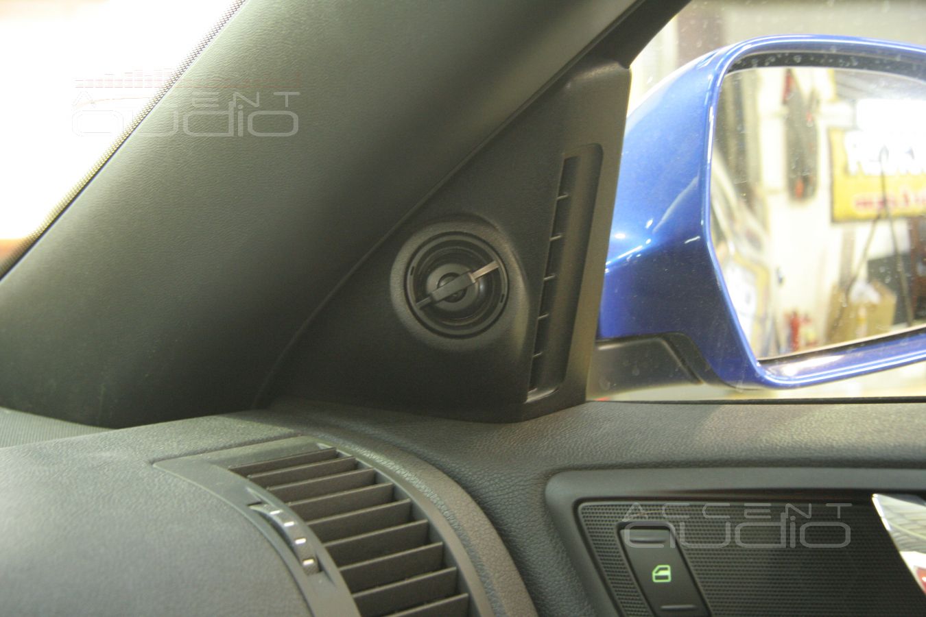 Установка твитеров (пищалок) Boston Acoustics NEOTMSE, изготовление подиумов