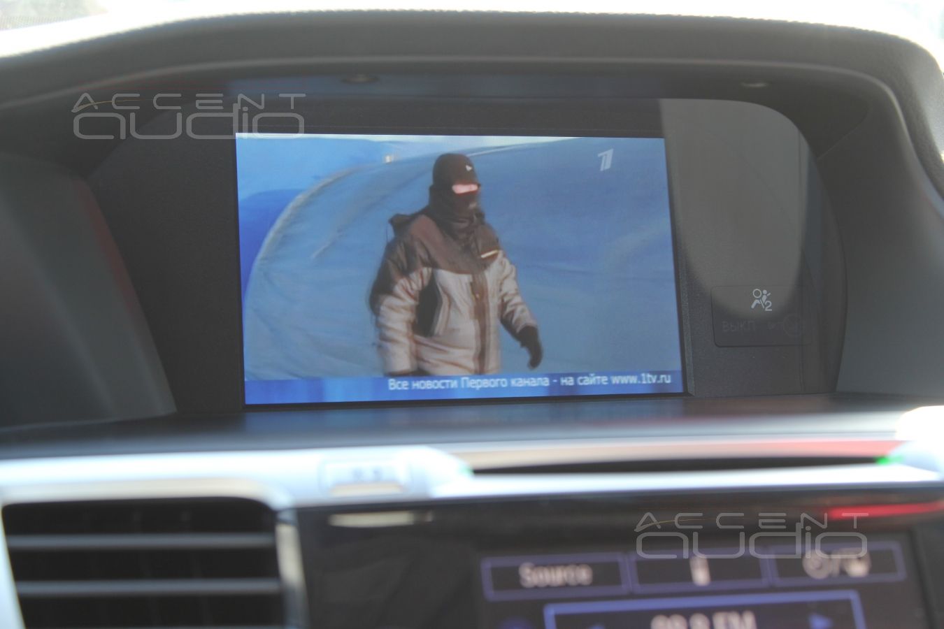Honda Accord 9: цифровое ТВ, видеоплеер, процессорная аудиосистема - все на штатной магнитоле