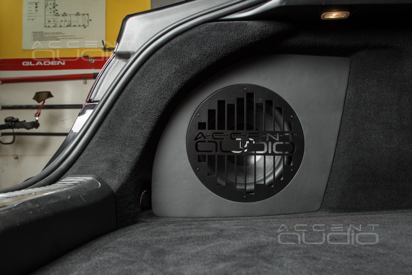 Сабвуфер-стелс и динамик Dego специально для Mercedes-Benz GLE Coupe AMG 53