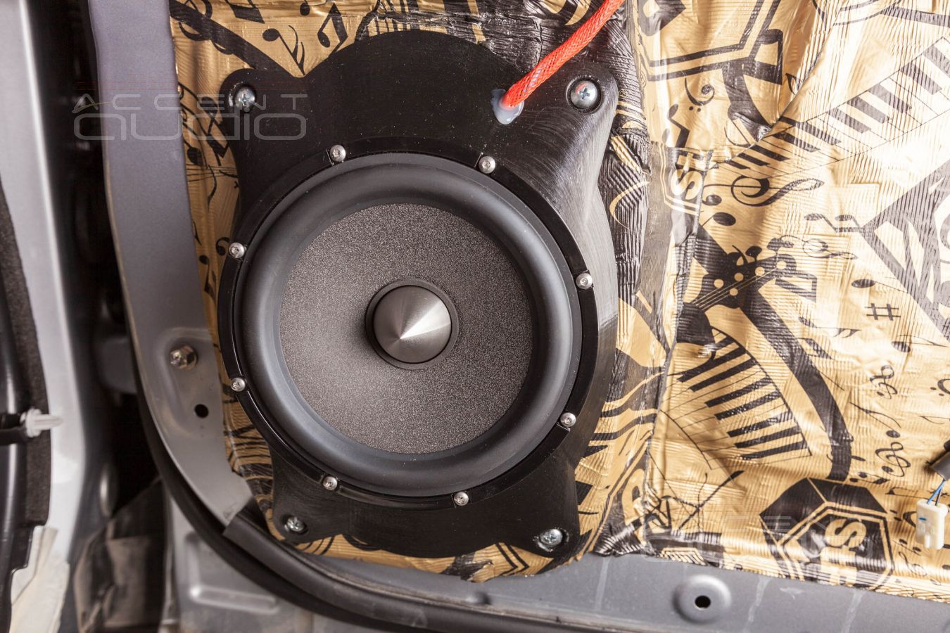 Аудиоподготовка дверей и установка мидбасов Brax ML6P