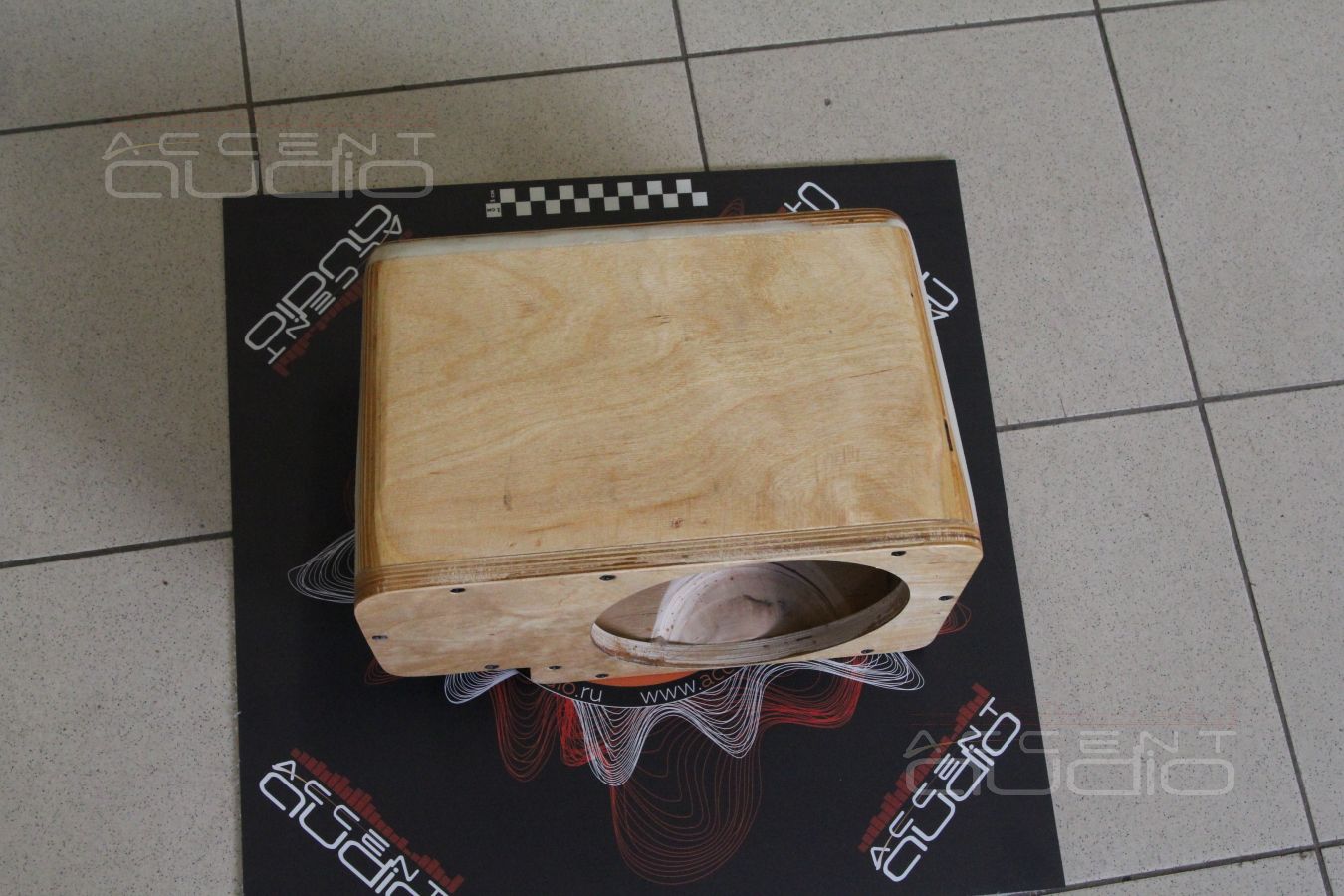 Встроенный сабвуфер-стелс CDTAudio QES-820.