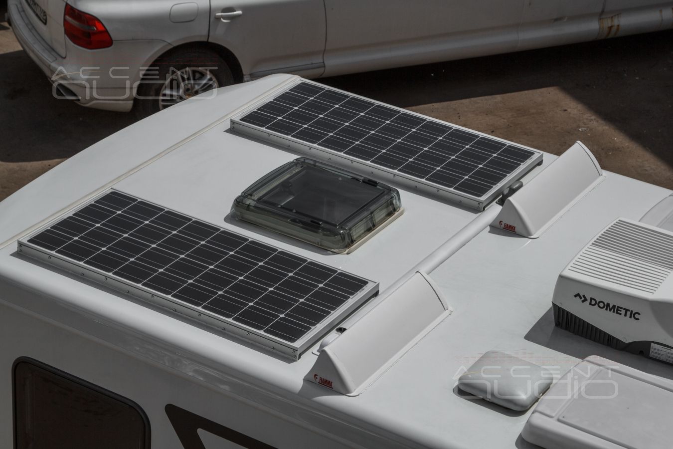 Мощь зеленой энергетики в автодоме Hymer на базе Mercedes Sprinter