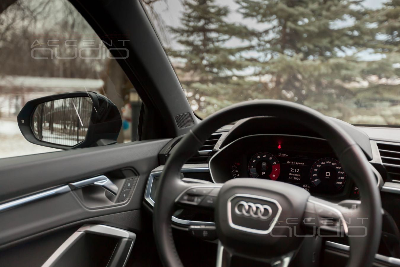 Установка новой акустики в Audi Q3: твитеры Helix C1T штатно !