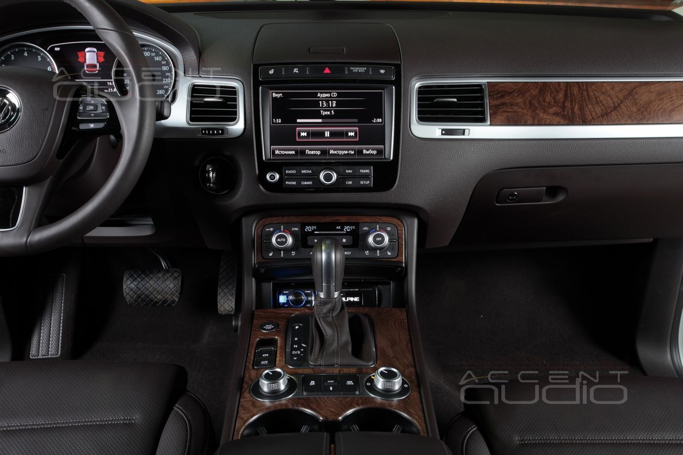 Система класса Hi-End в Volkswagen Touareg NF