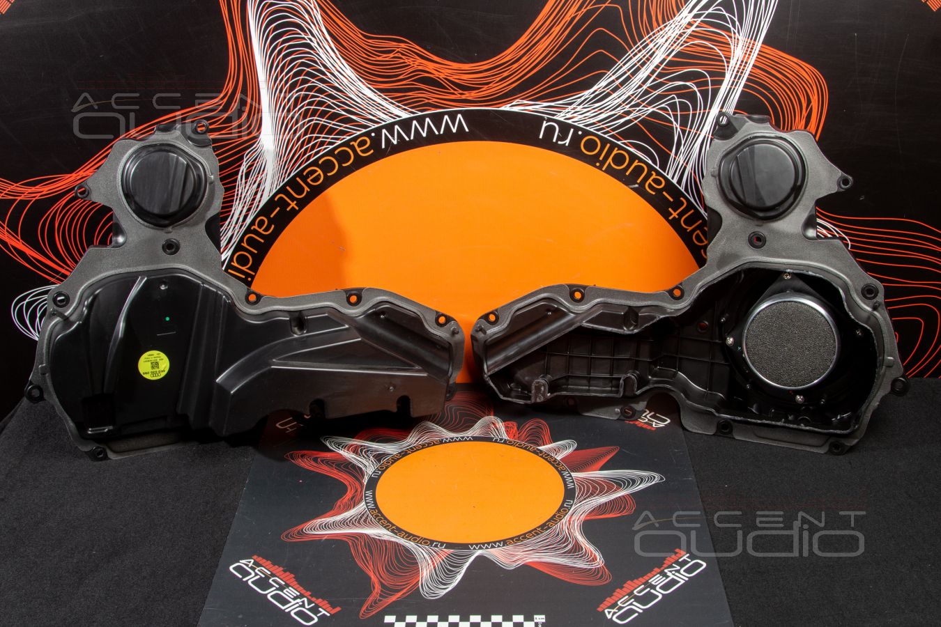 Мидбасы Ground Zero GZPK Reference 180 в новой Audi RS6 Avant штатно !