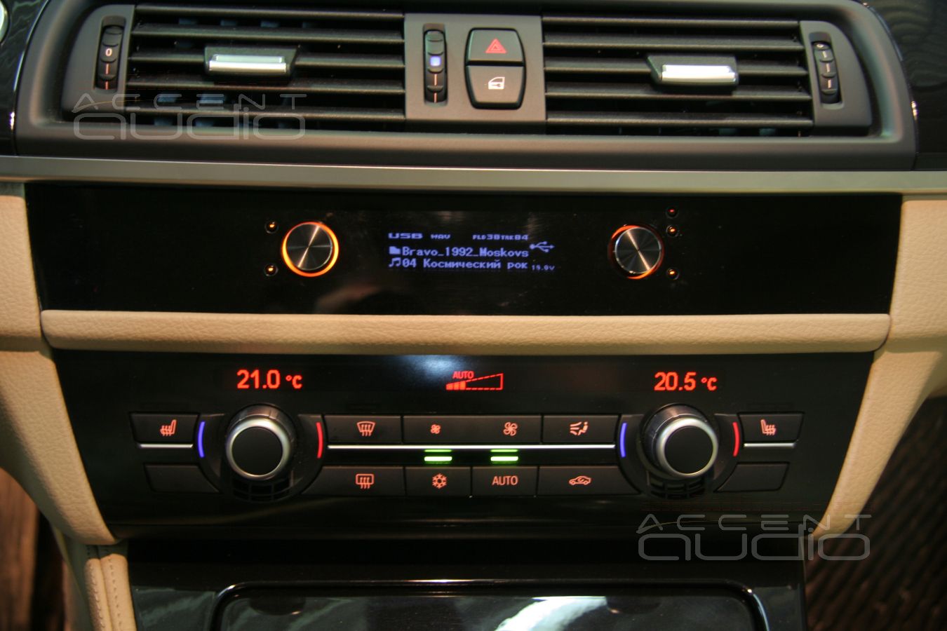 Замена/установка/интеграция новой магнитолы Pioneer DEX-P99RS в BMW 523i F10