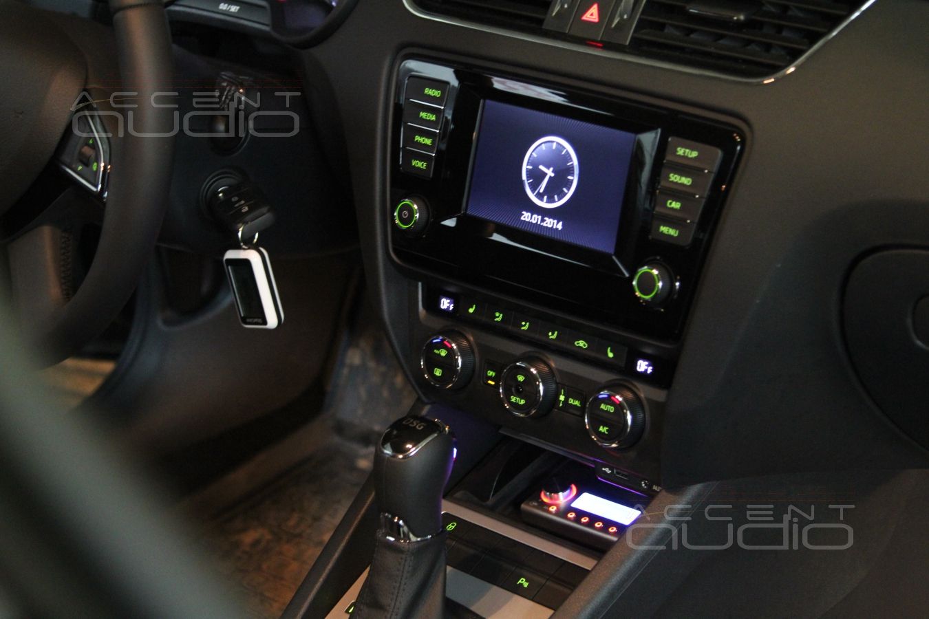 Установка процессора в Skoda Octavia 3