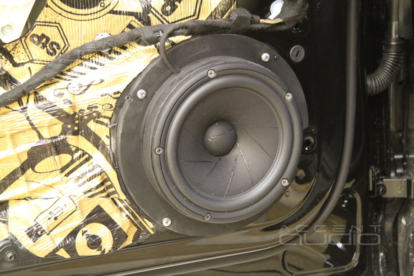 Установка мидбасовых излучателей Scan-Speak Revelator 18W/4531G00 