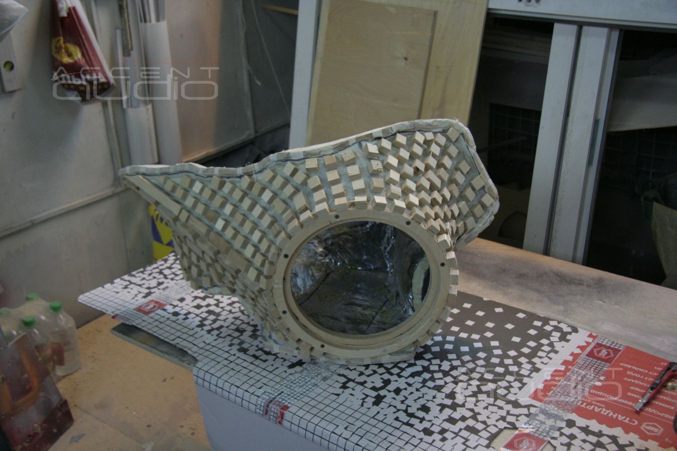 Изготовление сабвуфера для Jaguar XF