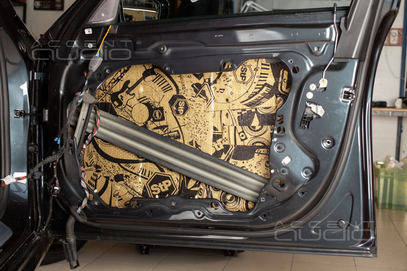 Несколько слов о шумоизоляции BMW 730LD