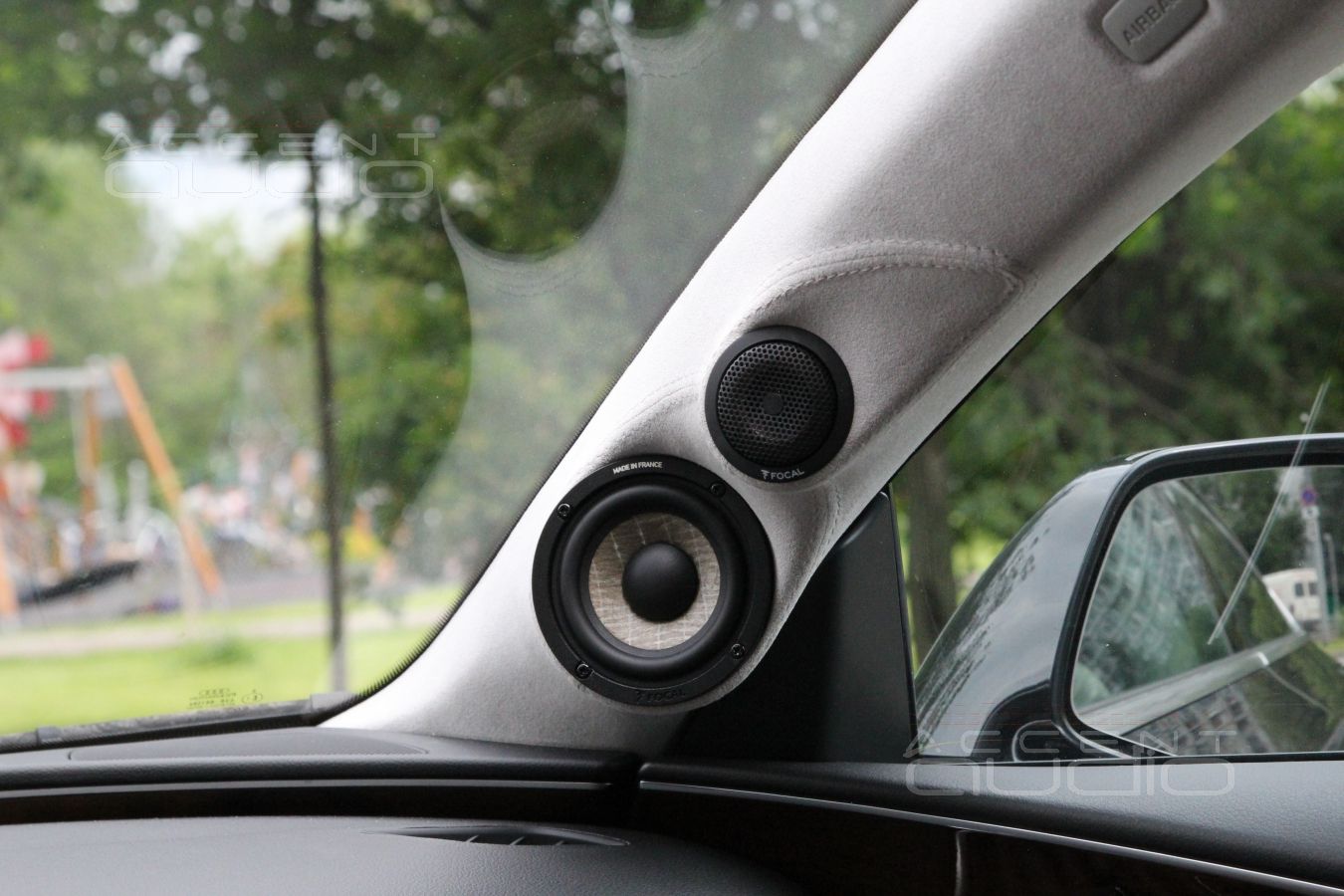 Установка трехкомпонентной акустики в Audi A7