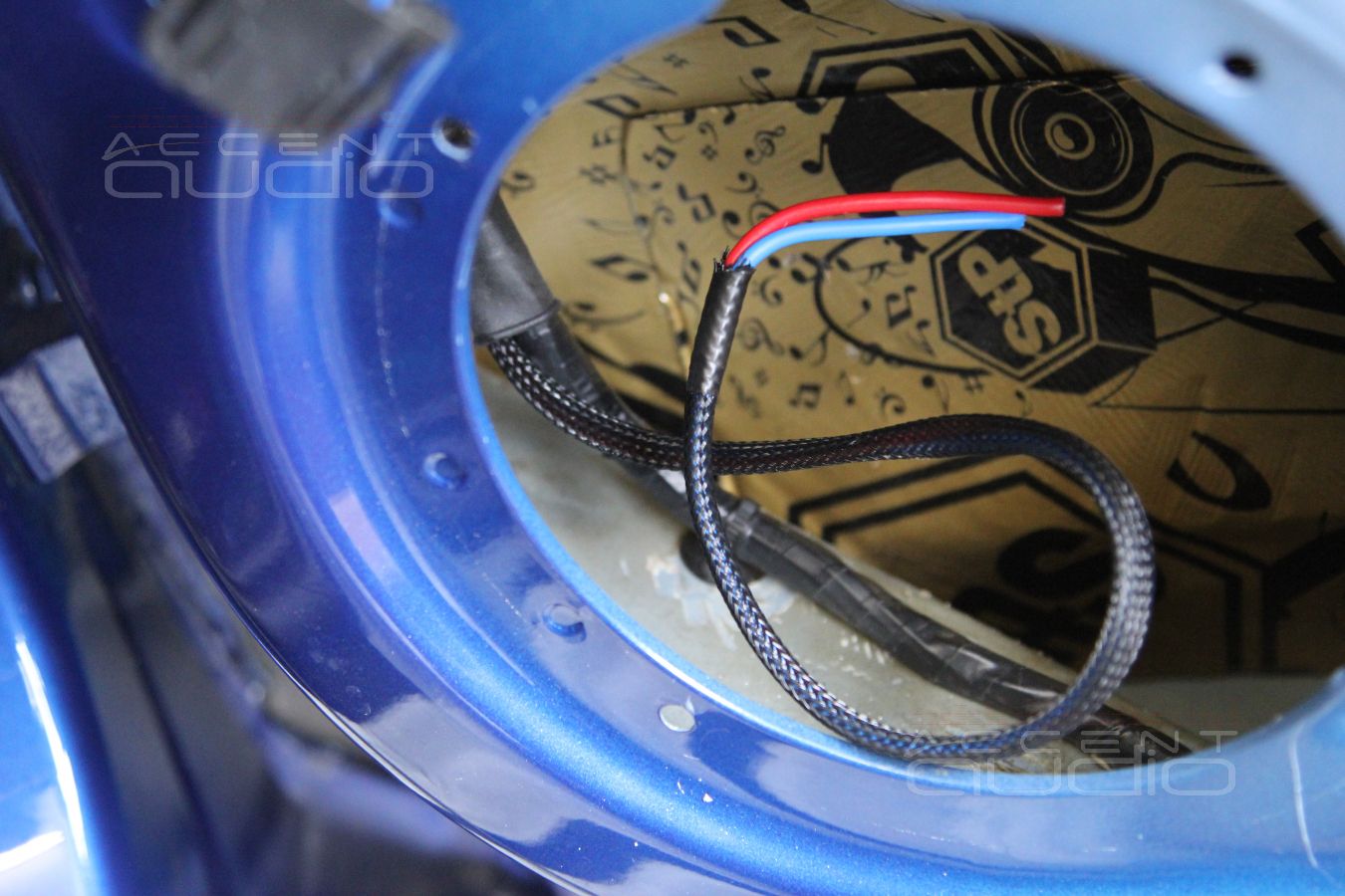 Установка акустики и шумоизоляция дверей Skoda Rapid