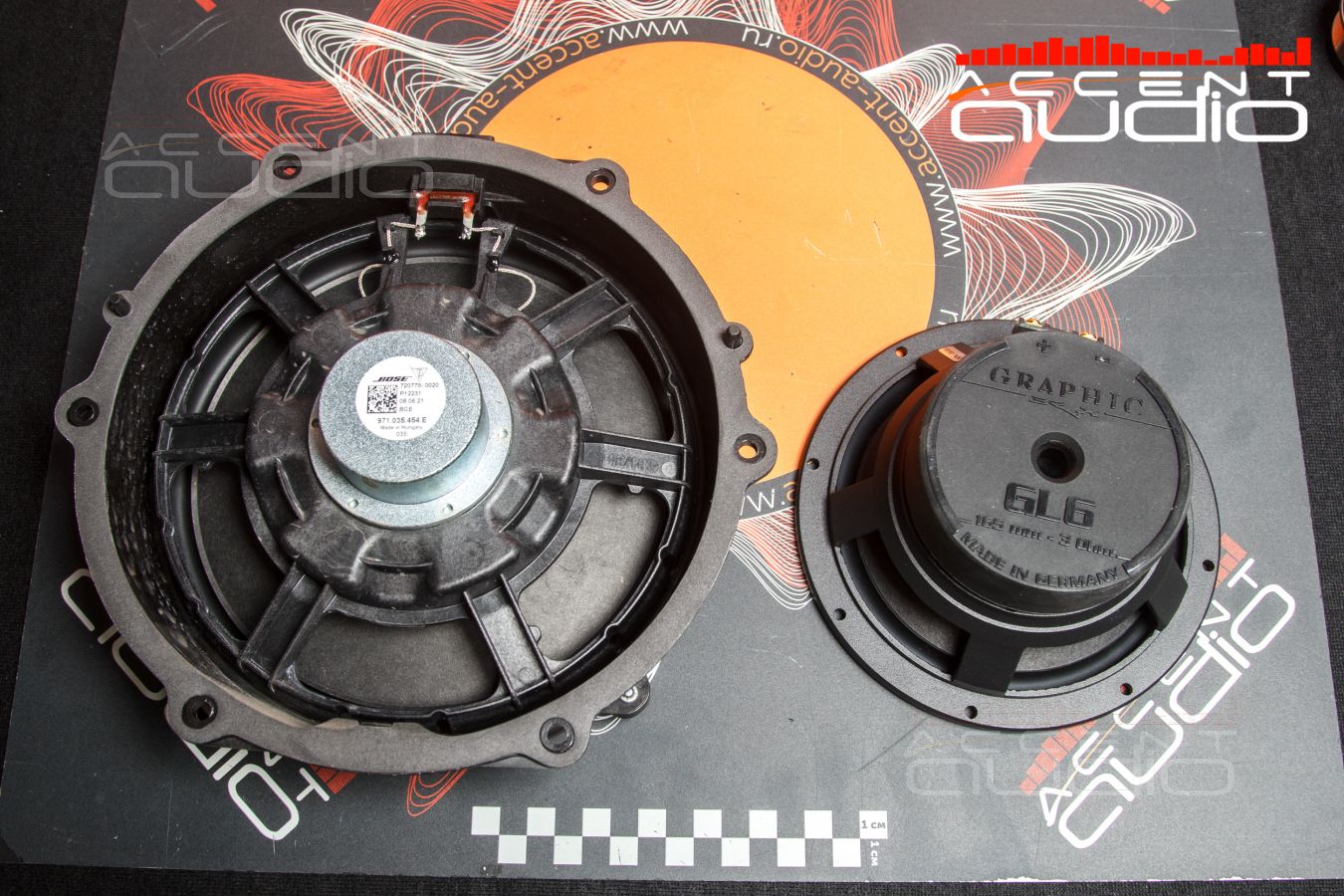 Аудиоподготовка и установка мидбасовых динамиков Brax GL6 в Porsche Cayenne Coupe