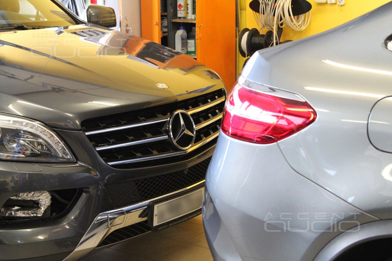 Mercedes-Benz GLE Coupe на компонентах ScanSpeak