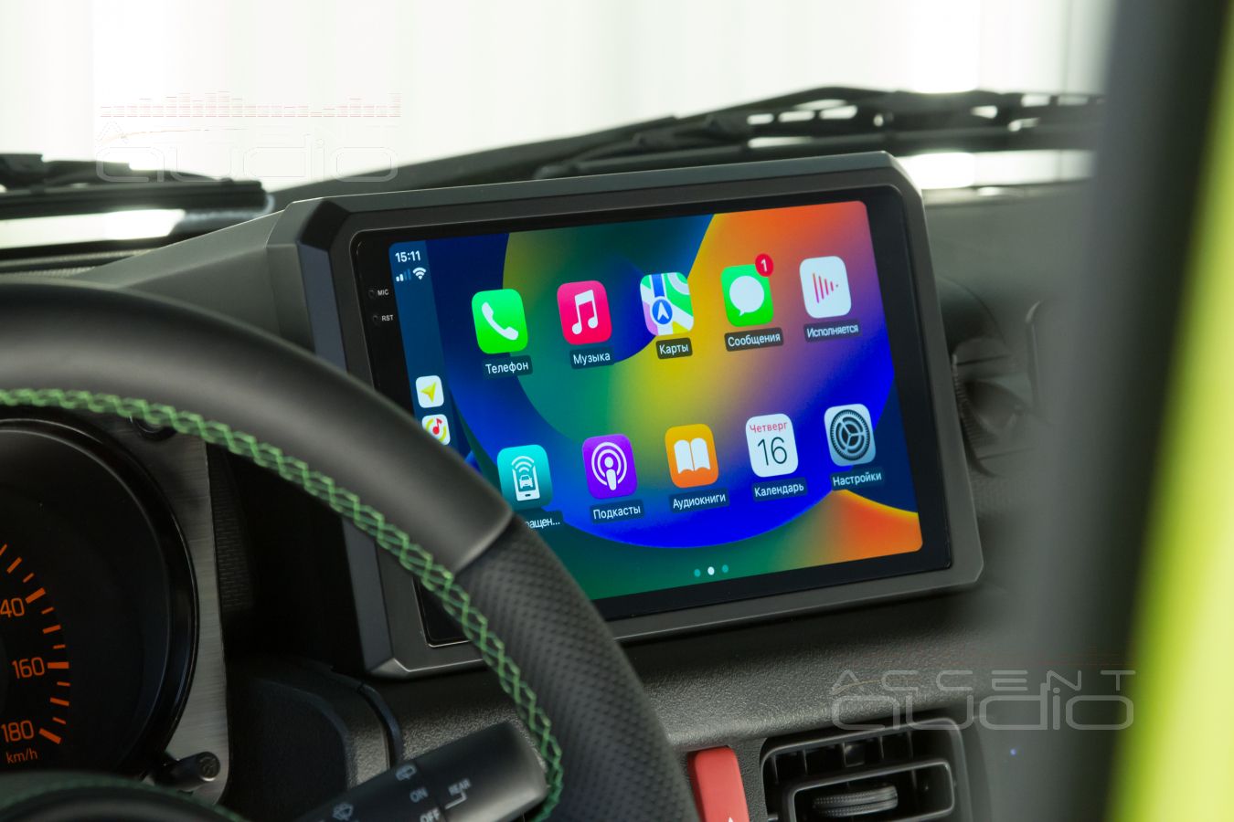 Мощный китаец Teyes CC3 в Suzuki Jimny – самый полный функционал