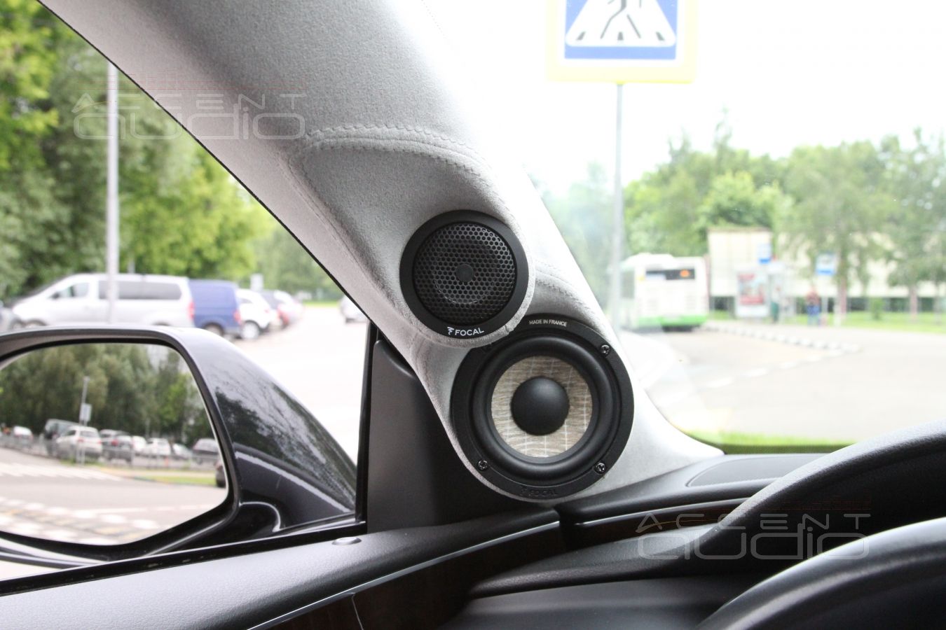 Установка трехкомпонентной акустики в Audi A7