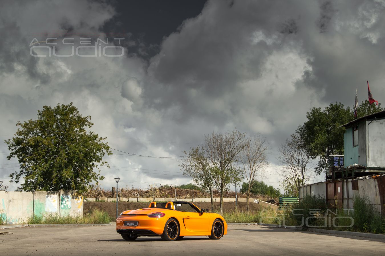 Звучащая, компактная, штатная, мощная, надежная аудиосистема Porsche Boxter