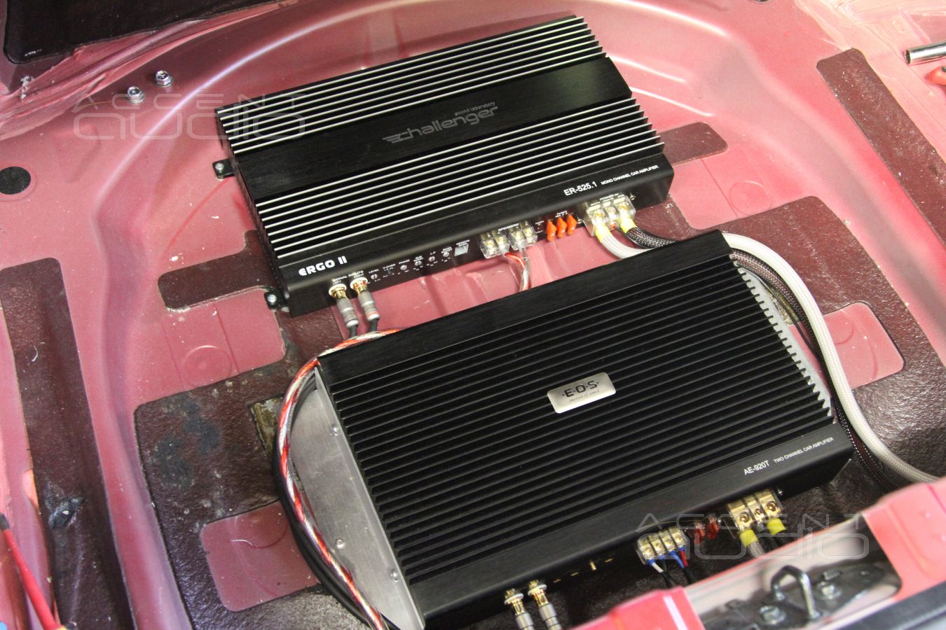 Варианты установки усилителей в Infiniti Q50