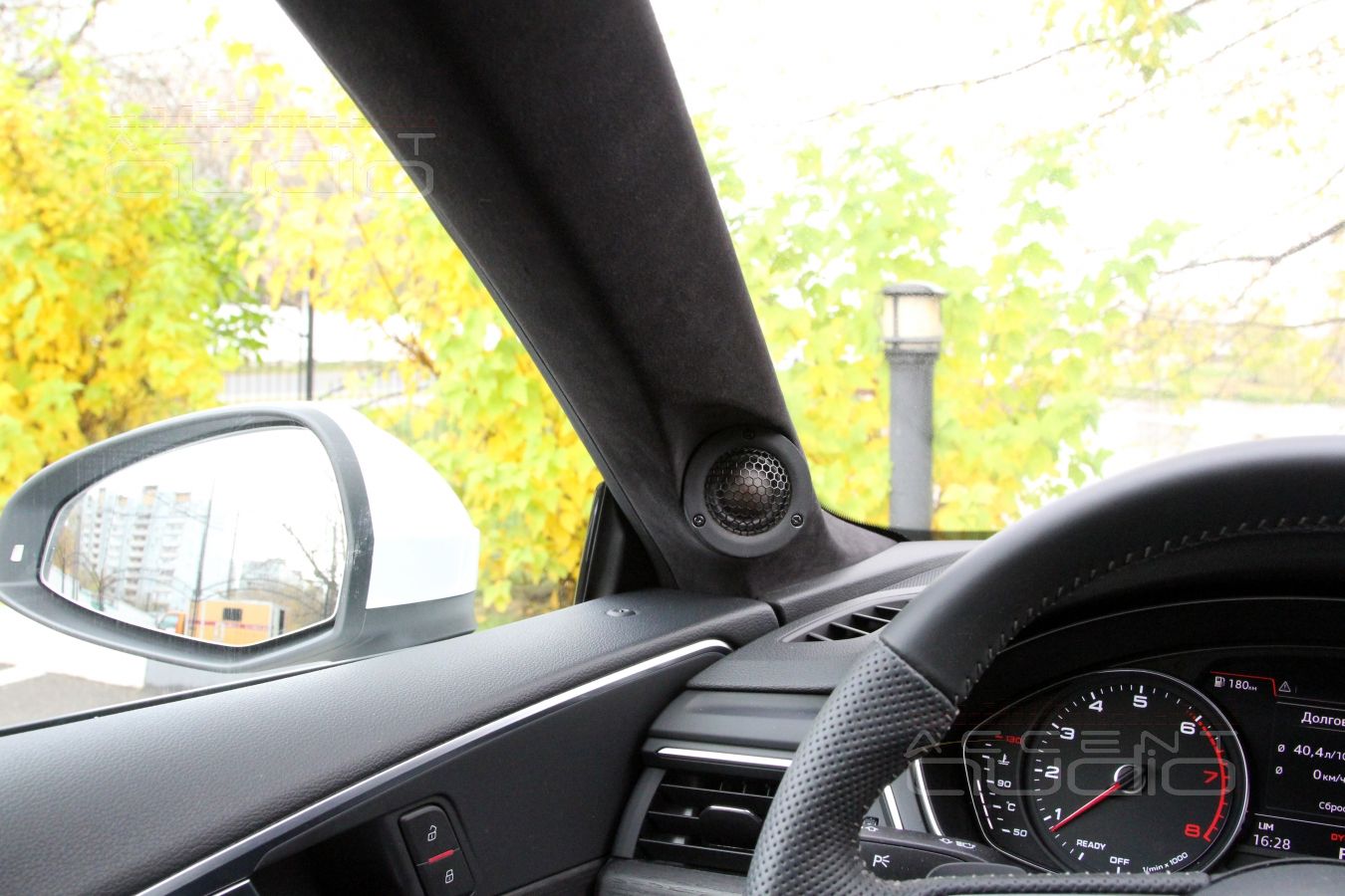 Установка акустики в Audi A5