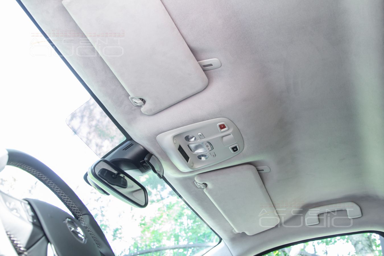 Новый дизайн потолка Opel Zafira и оригинальная подсветка