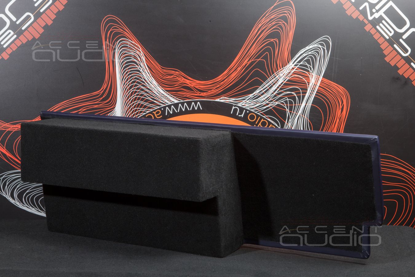 Синий, специальный, сдвоенный сабвуфер стелс для Bentley Bentayga