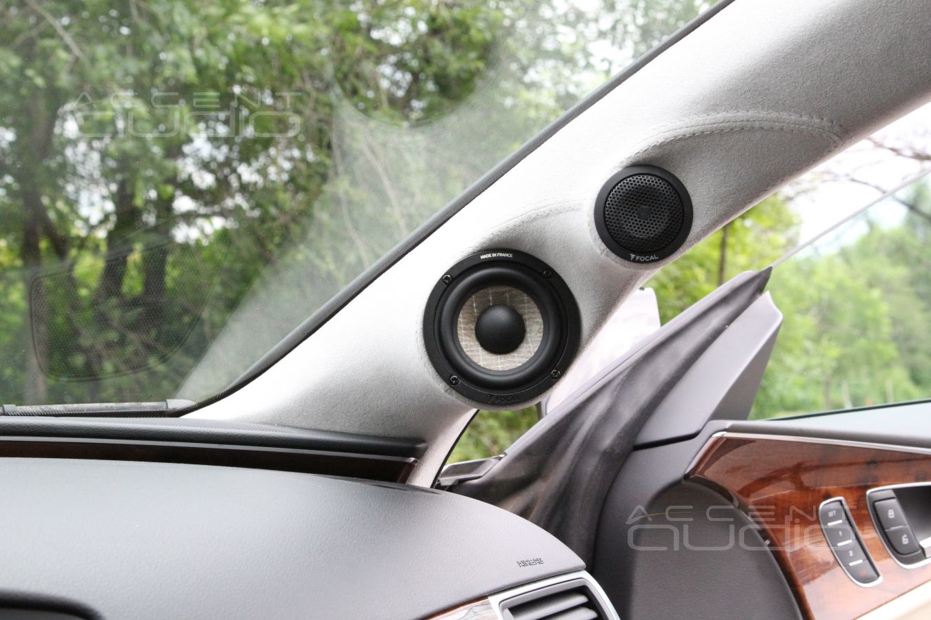 Установка трехкомпонентной акустики в Audi A7